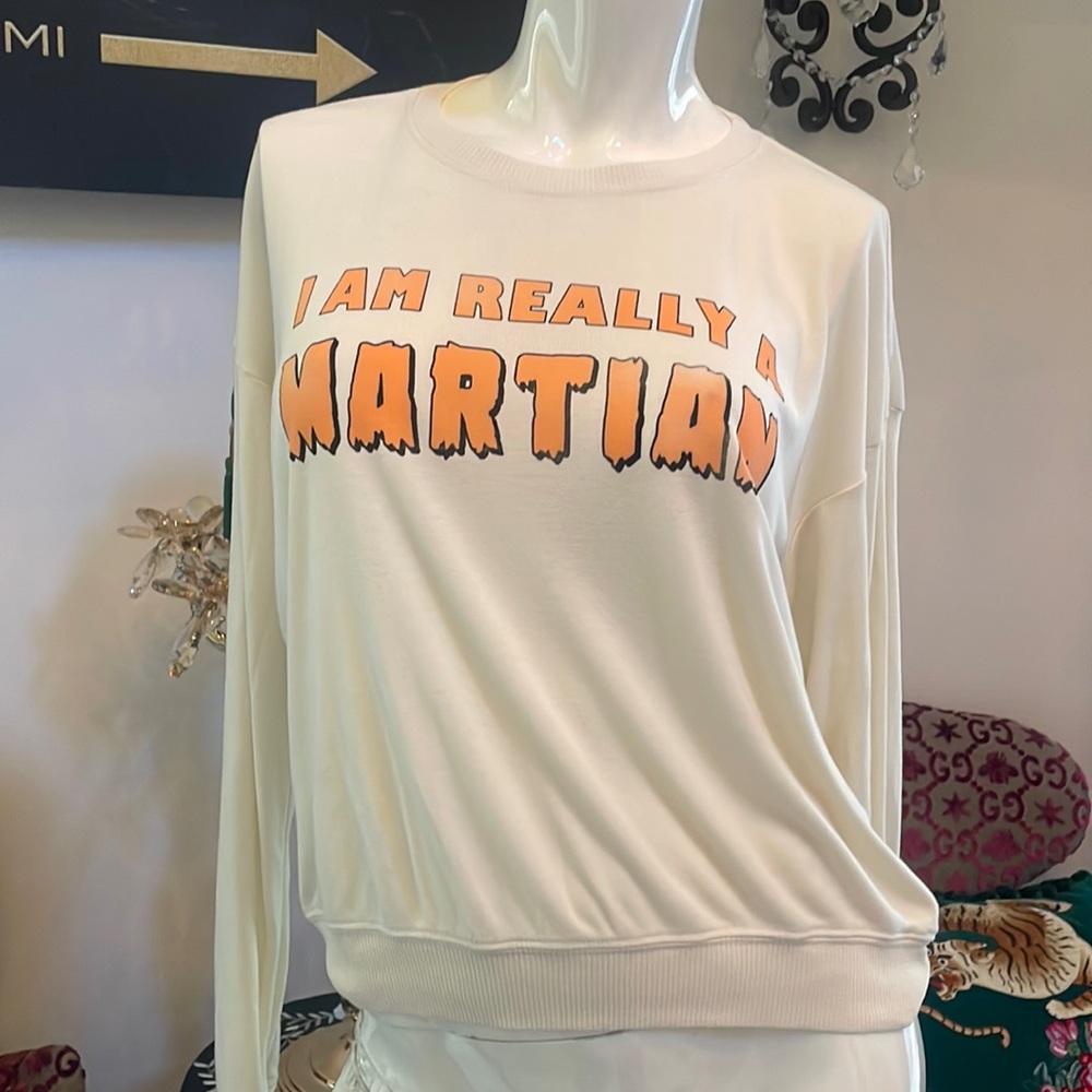 Women’s Wildfox, long sleeve, baggy T-shirt